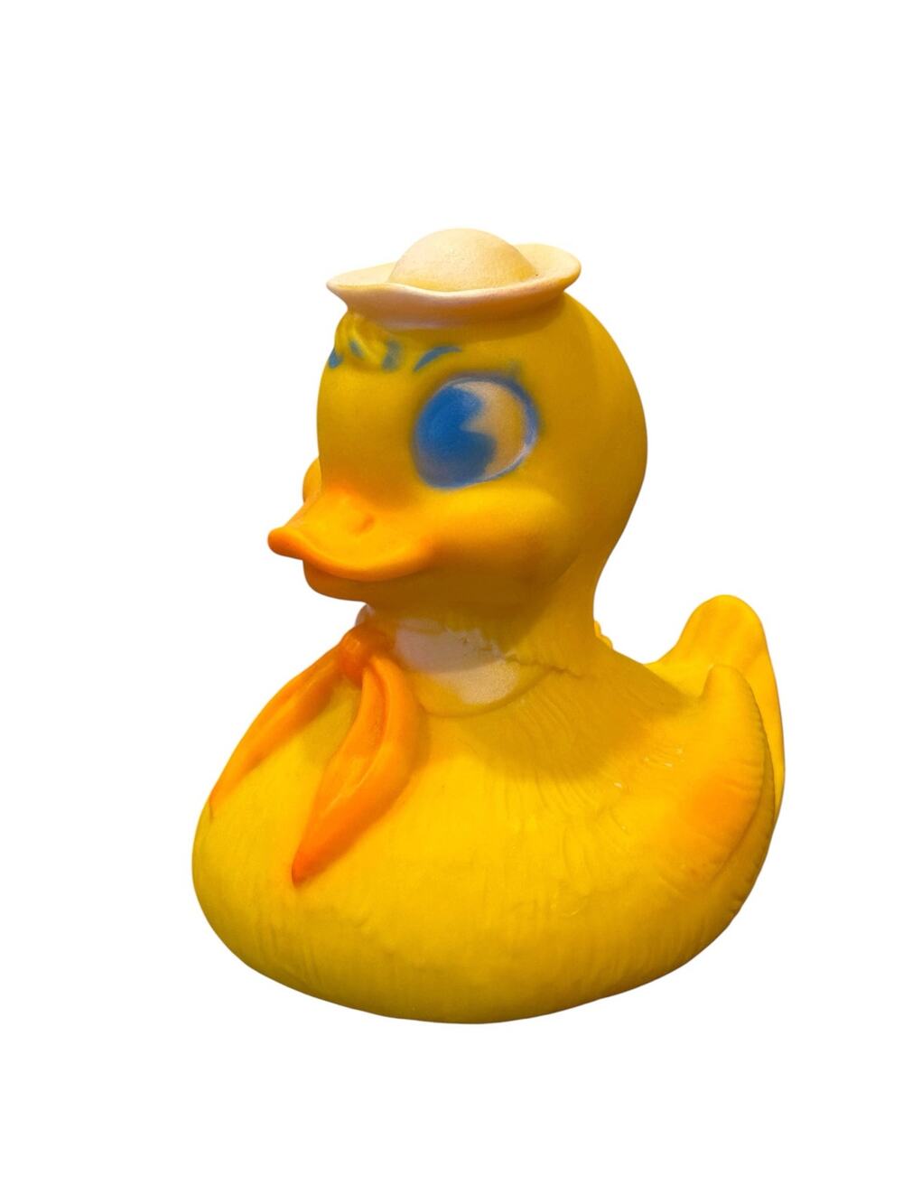 ViNTaGe 1975 Sanitoy Rubber Sailor Duck Squeak Toy